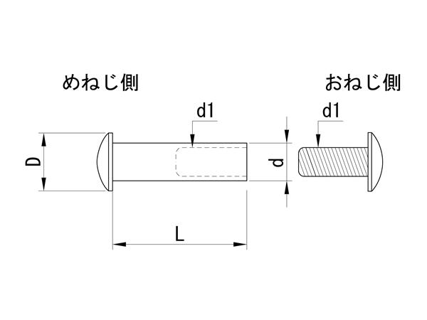 組ネジ_製本ビス_帳ビス